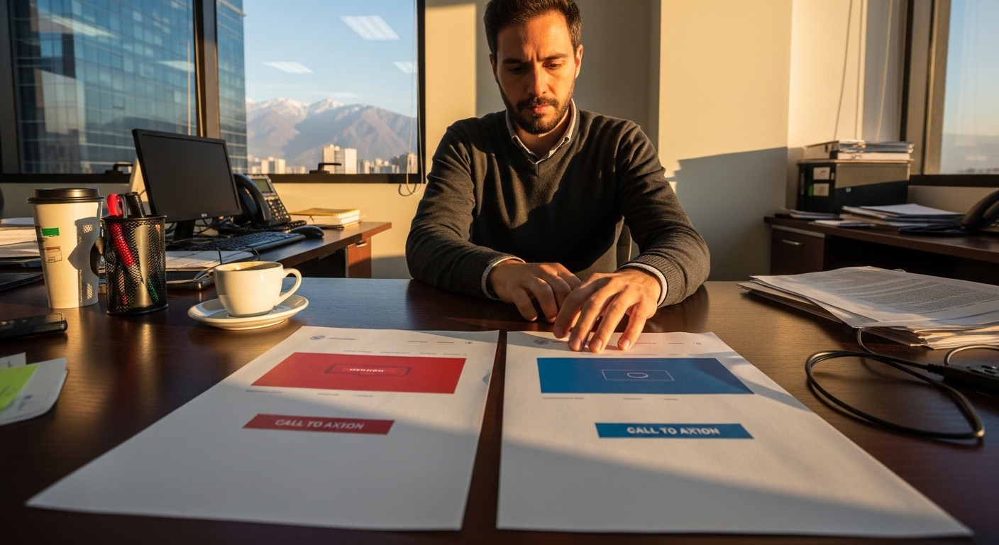 Psicología del color y su impacto en la tasa de conversión de una landing page