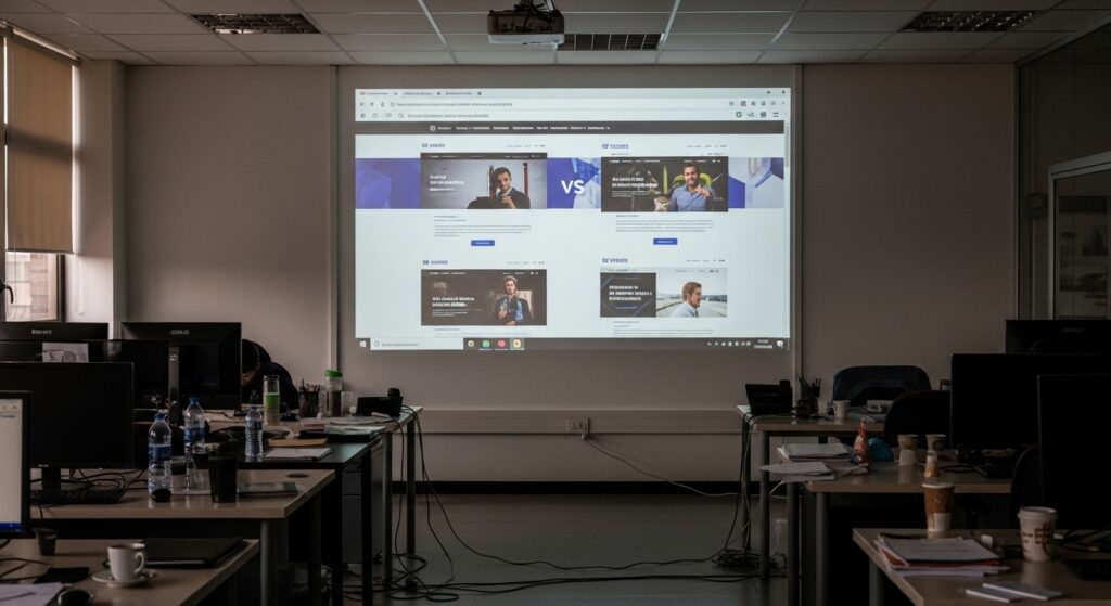 Comparacion de las mejores paginas web para empresas en Chile 2026