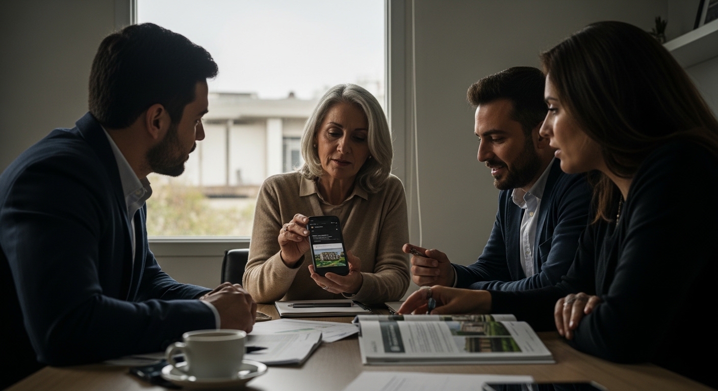 Habilidades de un community manager en inmobiliaria mostrando contenido